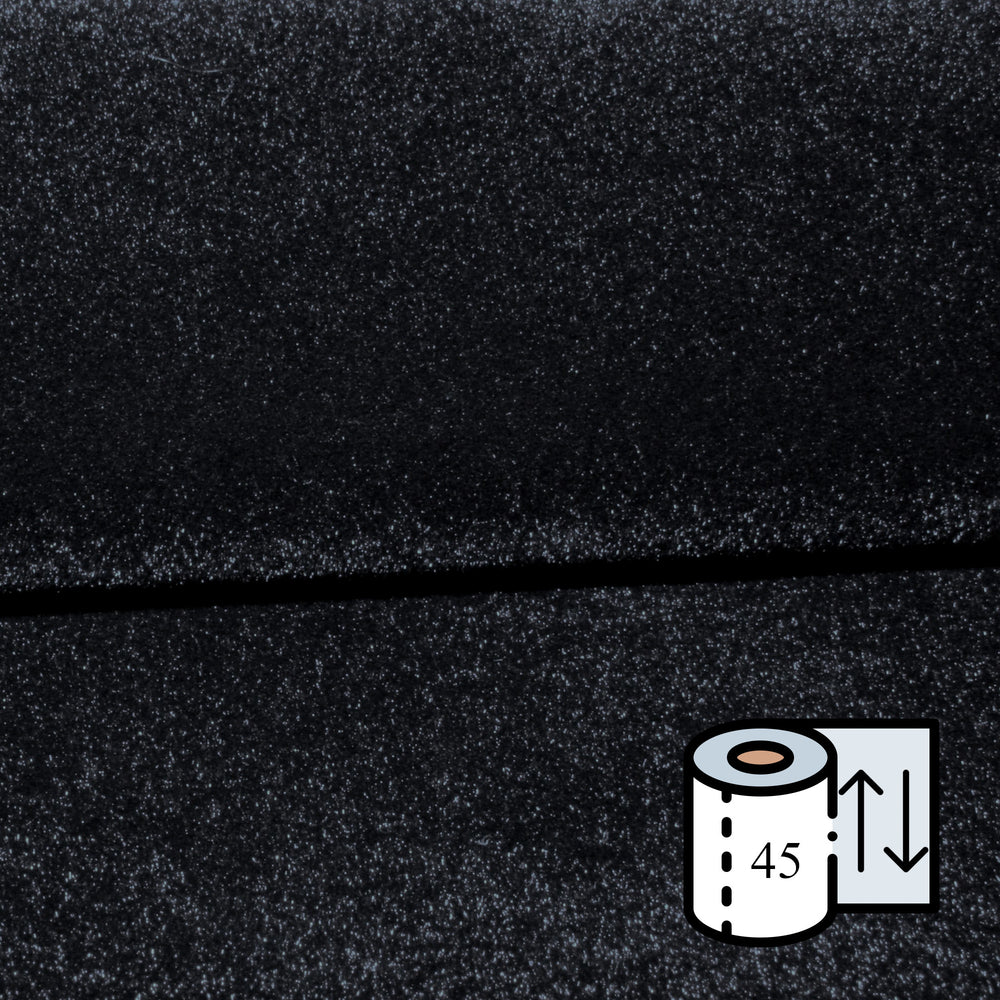 Adamantium Audio Dark Glue 45 schwarzer selbstklebender Stoff für Heimkinos