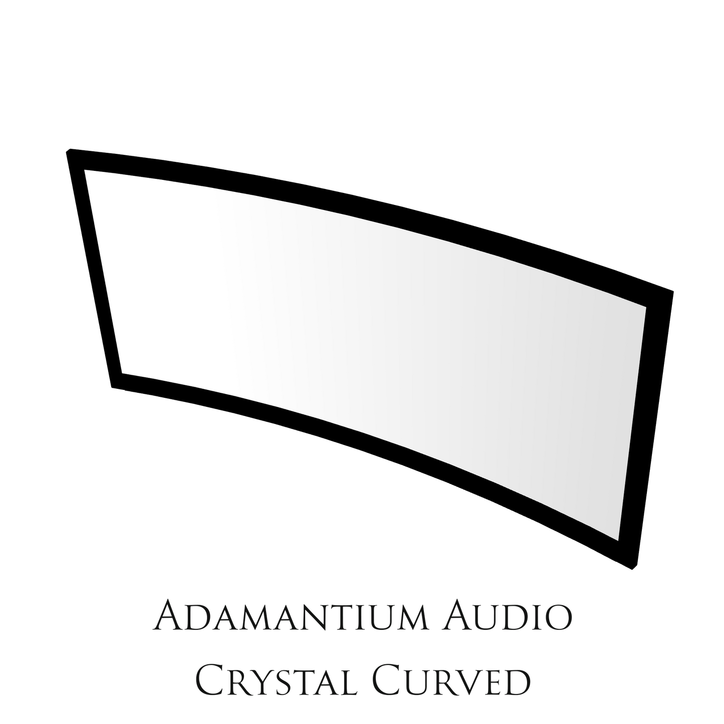 Adamantium Audio Rahmenleinwand Crystal Curved 21:9