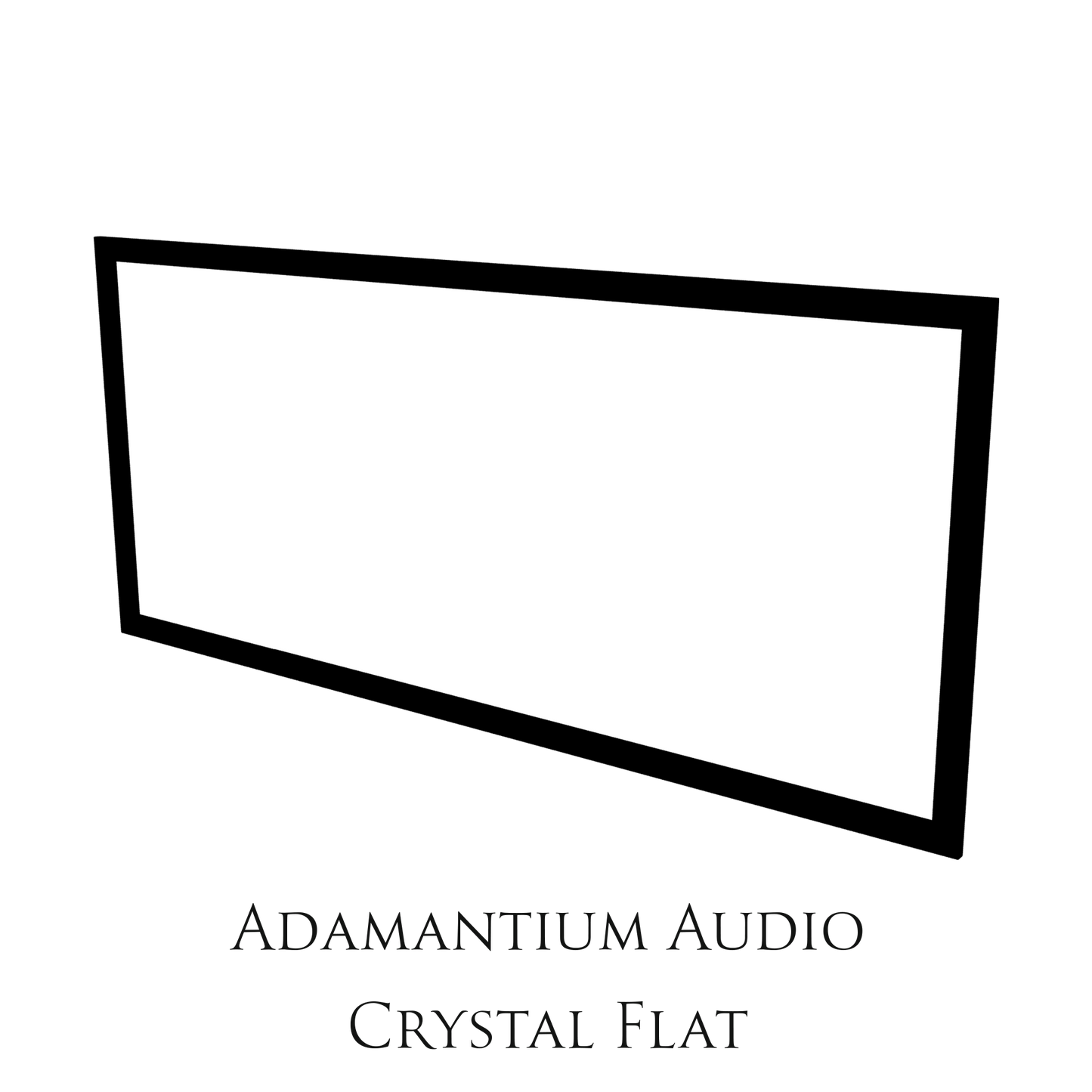 Adamantium Audio Rahmenleinwand Crystal Flat 21:9