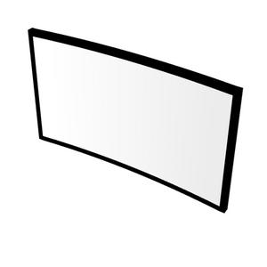 
                  
                    Laden Sie das Bild in den Galerie-Viewer, Adamantium Audio Rahmenleinwand Crystal Curved 16:9
                  
                