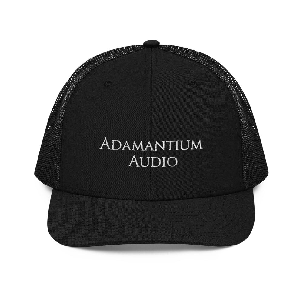 
                  
                    Adamantium audio trucker cap
                  
                